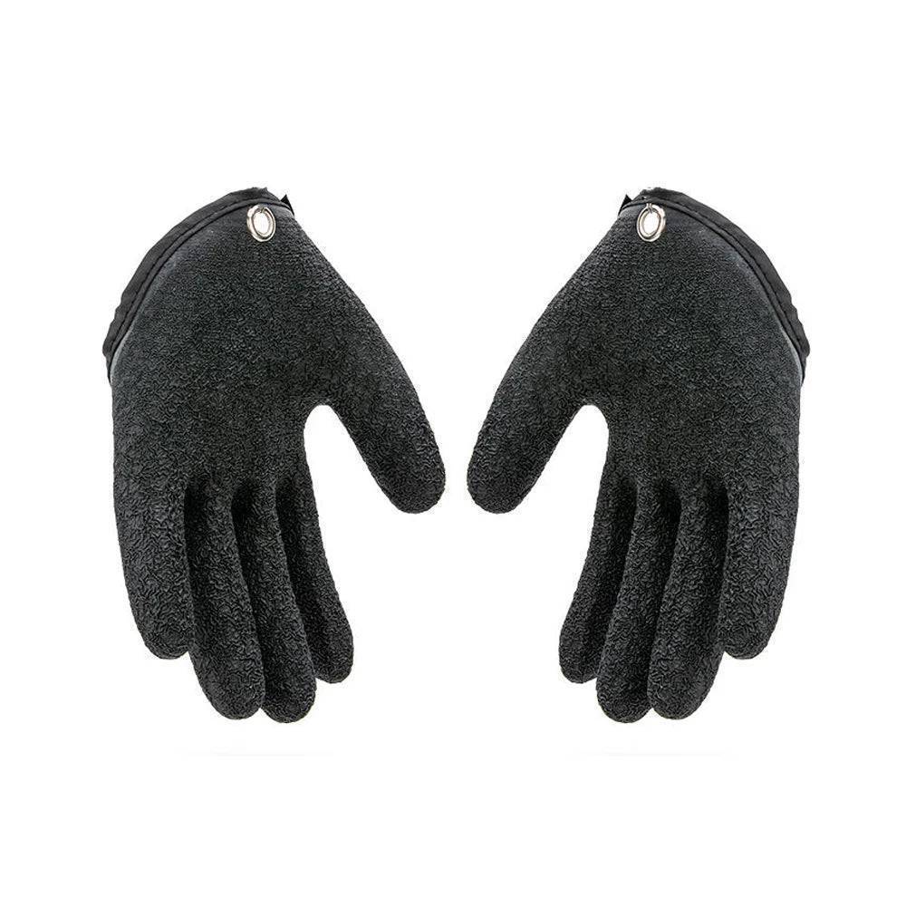 Gants de pêche à doigts couvrants avec aimant de dégagement pour protéger les mains - Lamylie