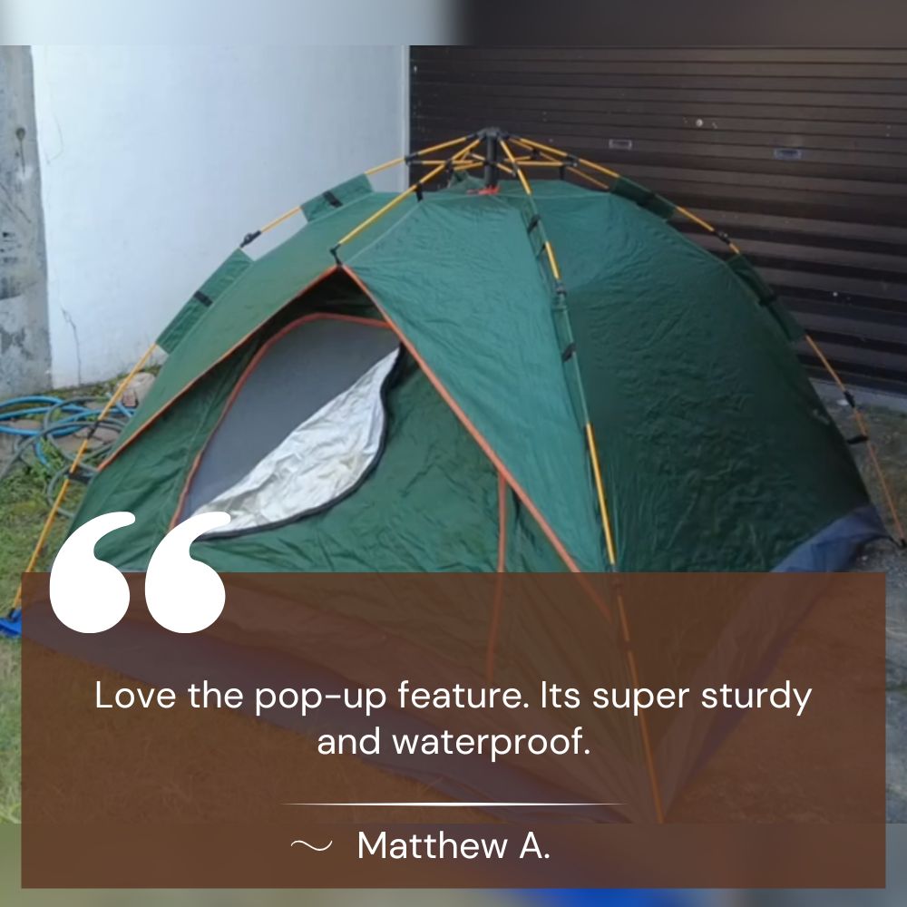 Instant Pop-Up Tent for Camping Outdoors - Lamylie