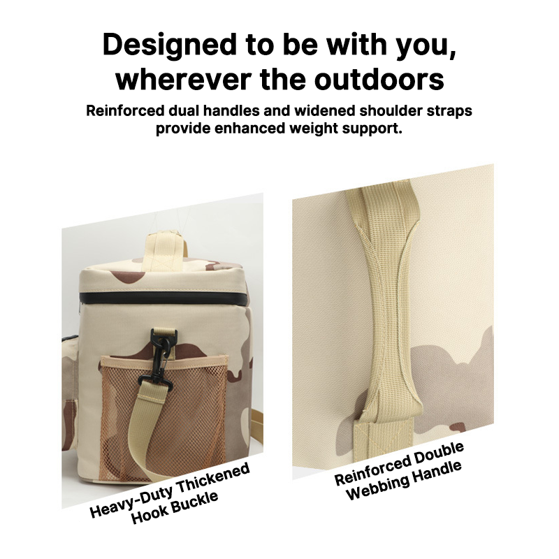 Isolierte Lunch-Kühltasche – starres und auslaufsicheres Design - Lamylie