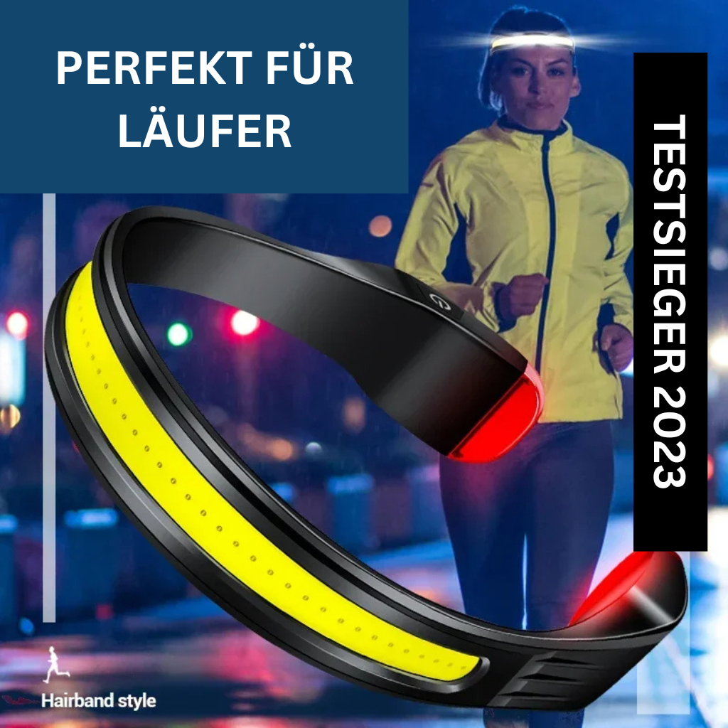 Multifunctional LED Headlight with Various Brightness Settings - Lamylie