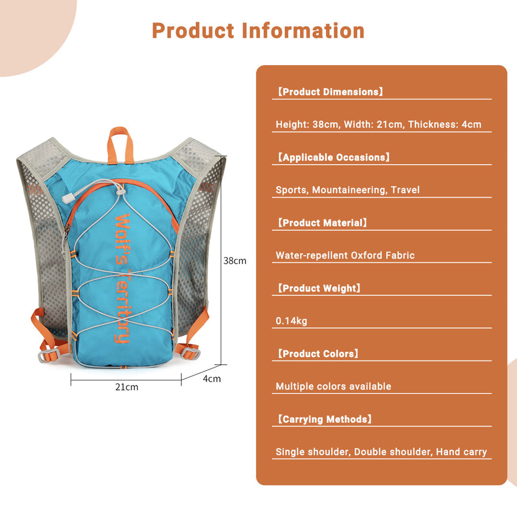 Lightweight Cycling and Hiking Backpack with Breathable Fabric - Lamylie