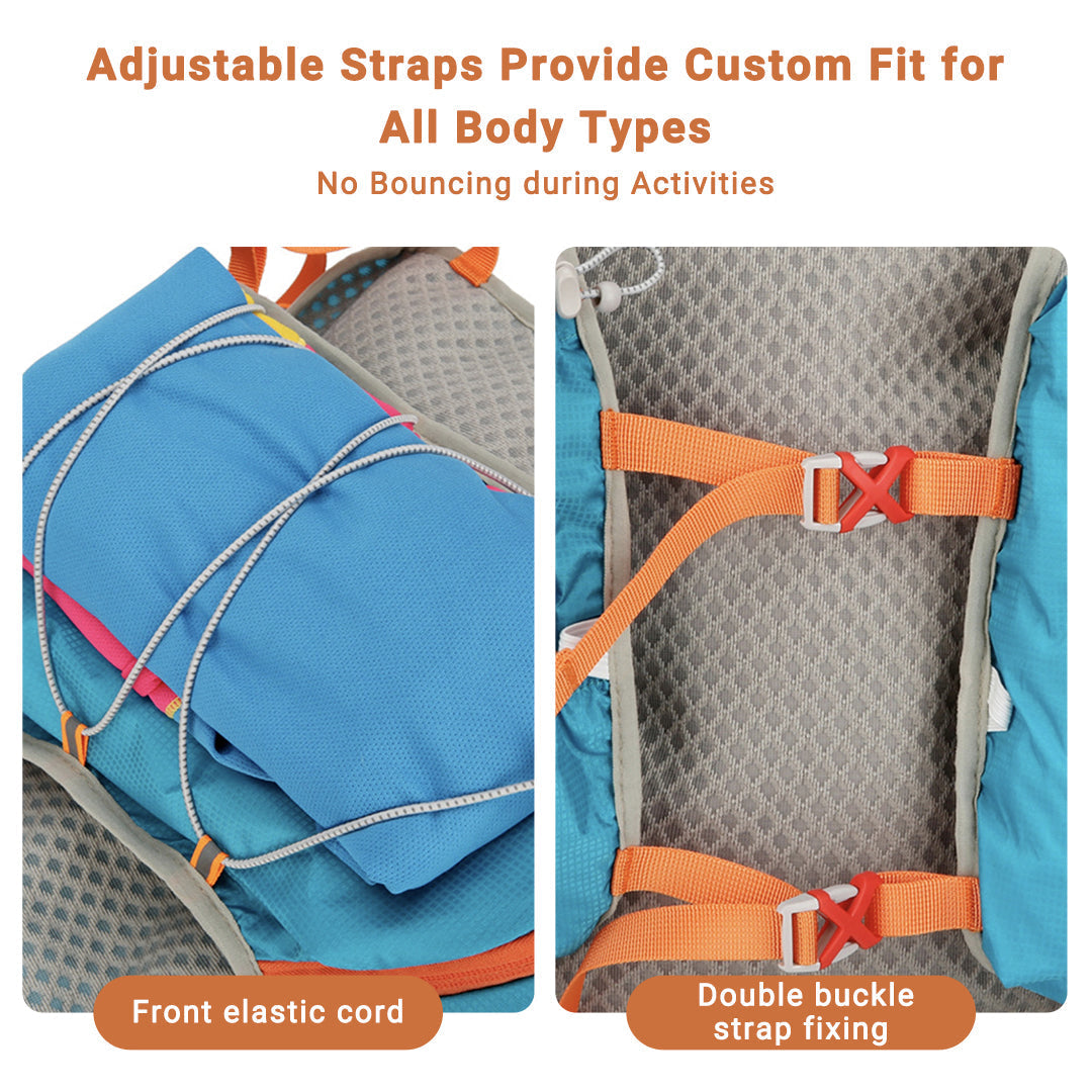 Lightweight Cycling and Hiking Backpack with Breathable Fabric - Lamylie