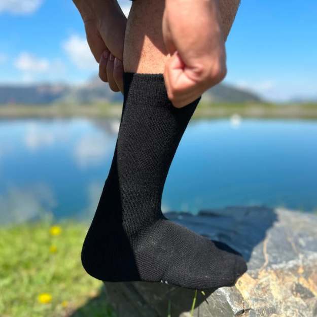 Outdoor-Abenteuer-Wandersocken aus Merinowolle - Lamylie