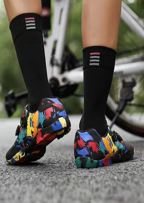 Cyklistické boty s plochou pedálovou podrážkou pro horskou cyklistiku - Lamylie