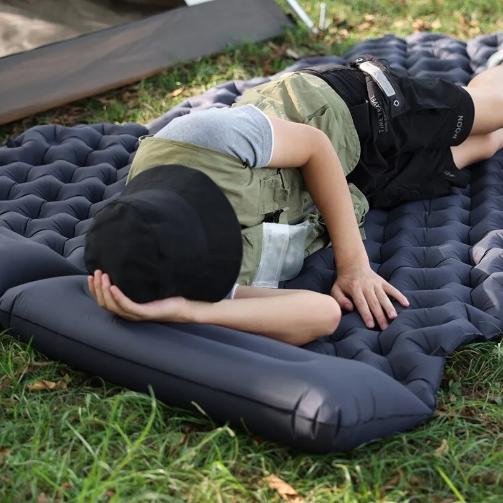 Aufblasbares Luftbett für Camping und Outdoor-Aktivitäten - Lamylie