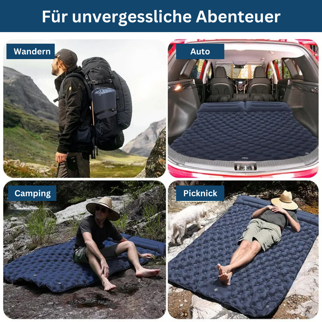 Aufblasbares Luftbett für Camping und Outdoor-Aktivitäten - Lamylie