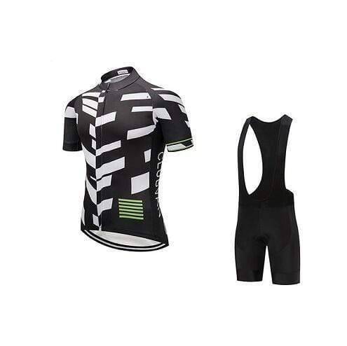 MTB-Radtrikot und gepolsterte Shorts im Set für Skull Road – Lamylie