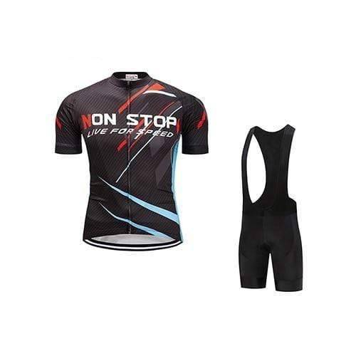 MTB-Radtrikot und gepolsterte Shorts im Set für Skull Road – Lamylie