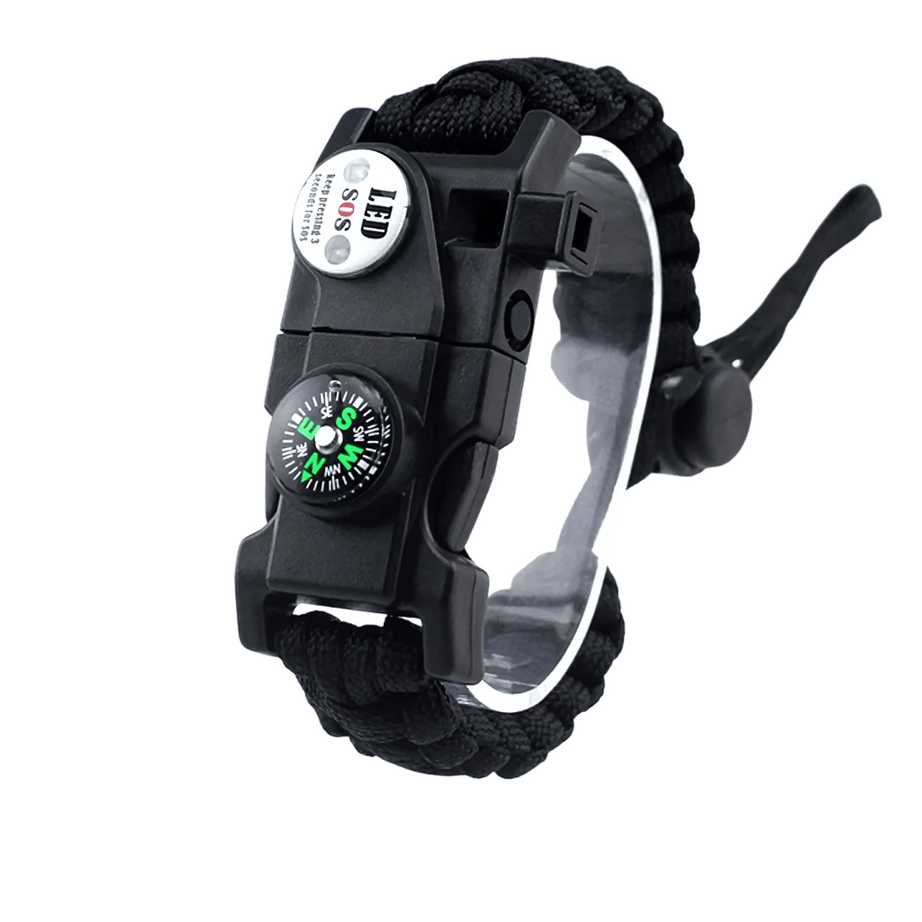 LED Compass Paracord Survival Bracelet - Lamylie