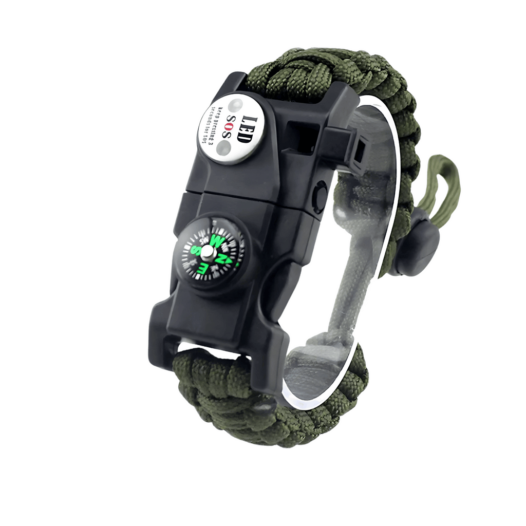 LED Compass Paracord Survival Bracelet - Lamylie