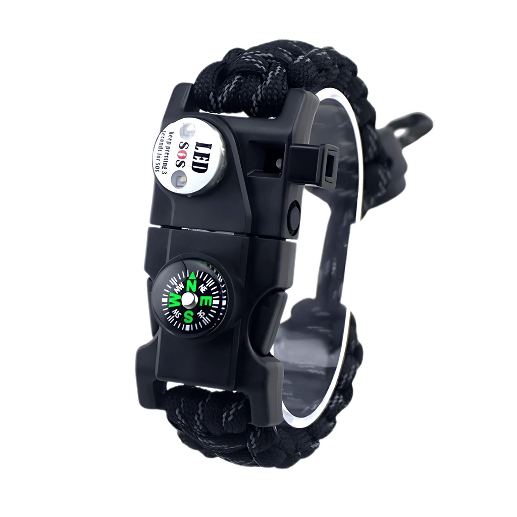 LED Compass Paracord Survival Bracelet - Lamylie