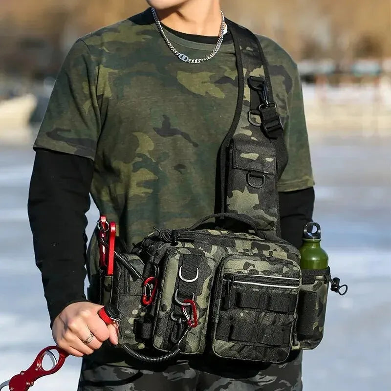 Fishing Backpack with Rod Storage for Tactical Use - Lamylie