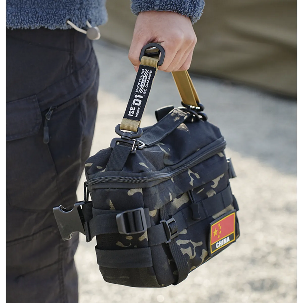 Gancio a clip per cinghie di equipaggiamento tattico - Lamylie