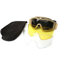 Interchangeable Anti-Fog Lenses Tactical Goggles - Lamylie