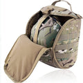 Military-Style Helmet Carrier with MOLLE System - Lamylie
