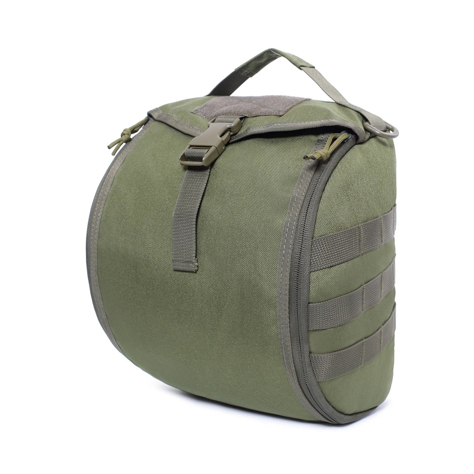 Military-Style Helmet Carrier with MOLLE System - Lamylie