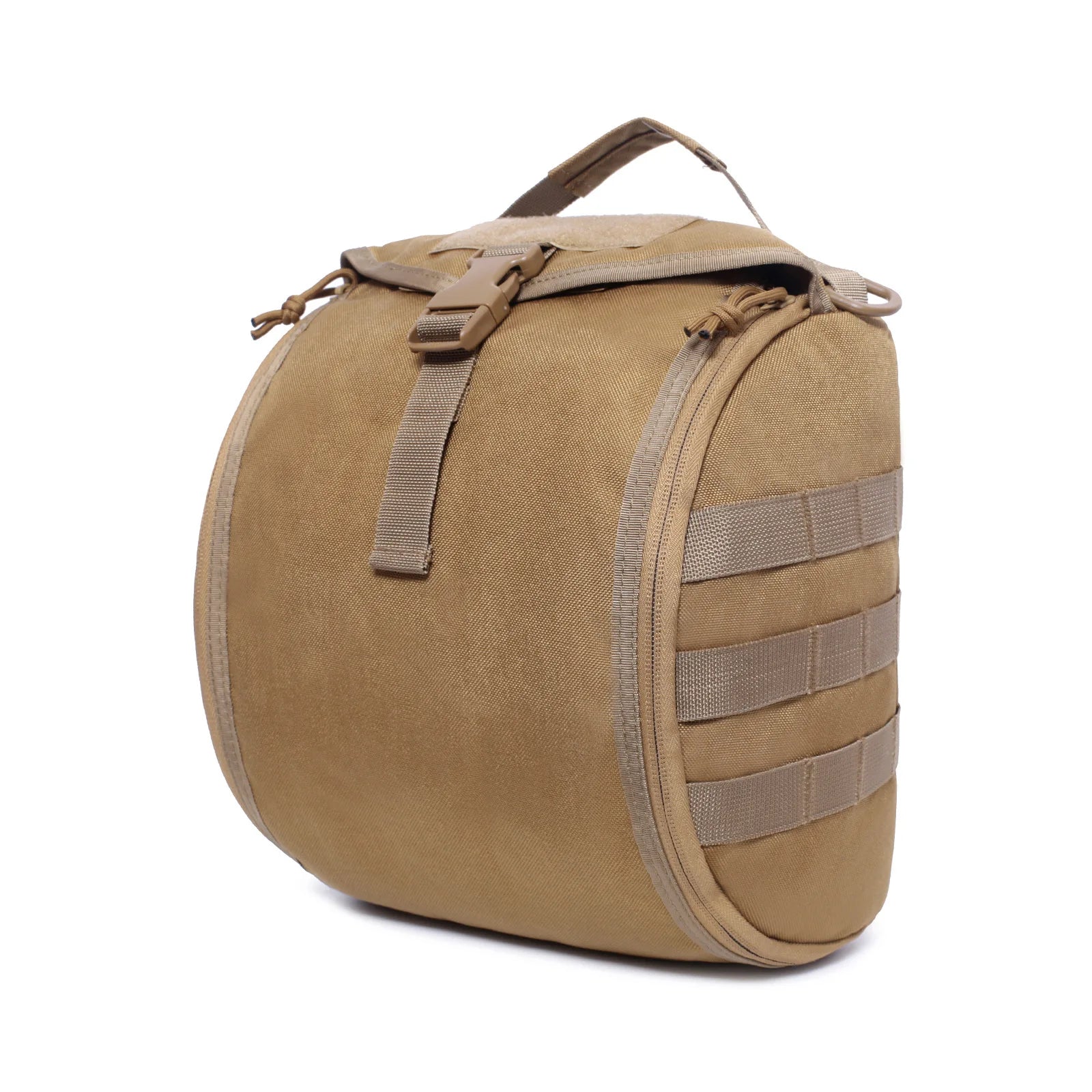 Military-Style Helmet Carrier with MOLLE System - Lamylie
