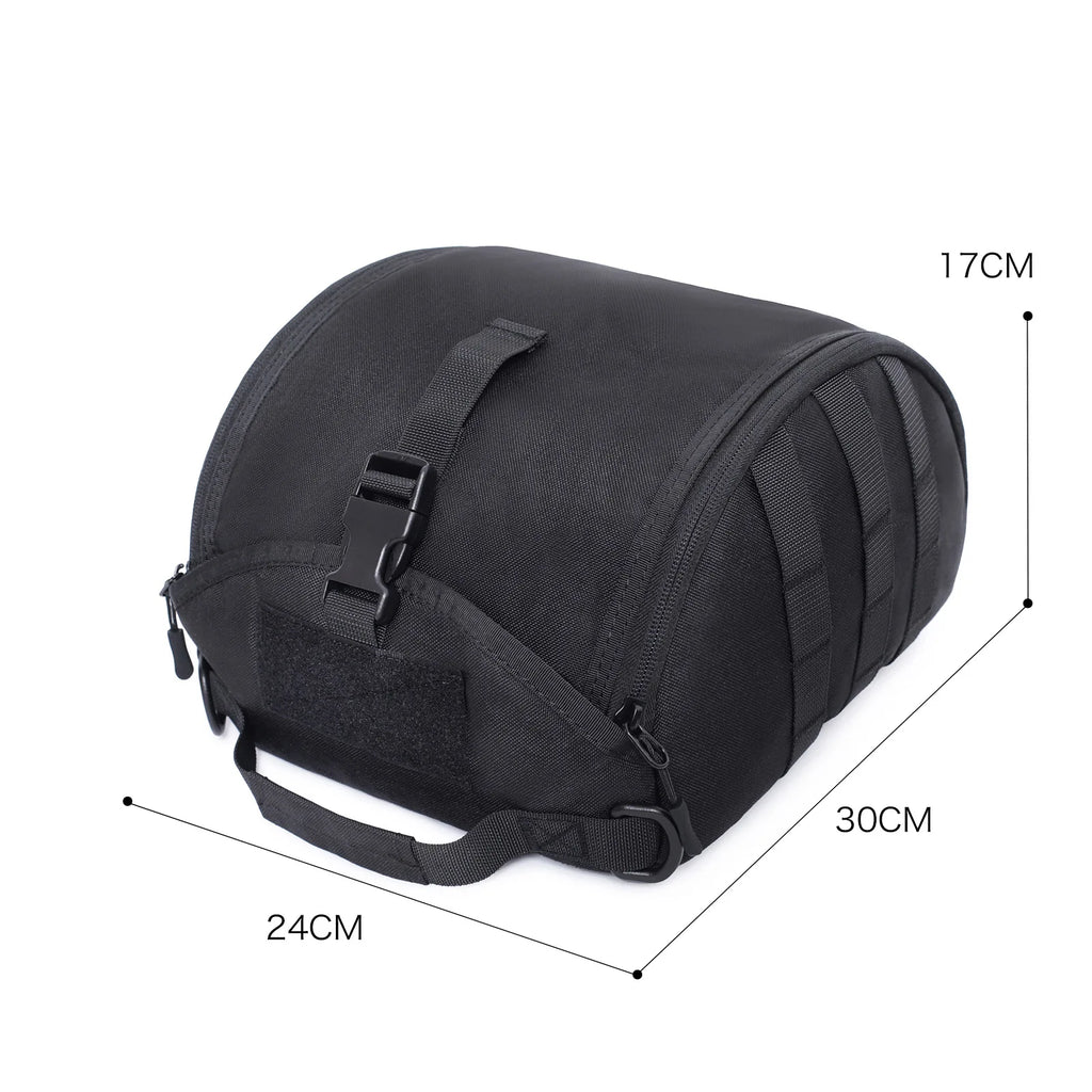 Military-Style Helmet Carrier with MOLLE System - Lamylie