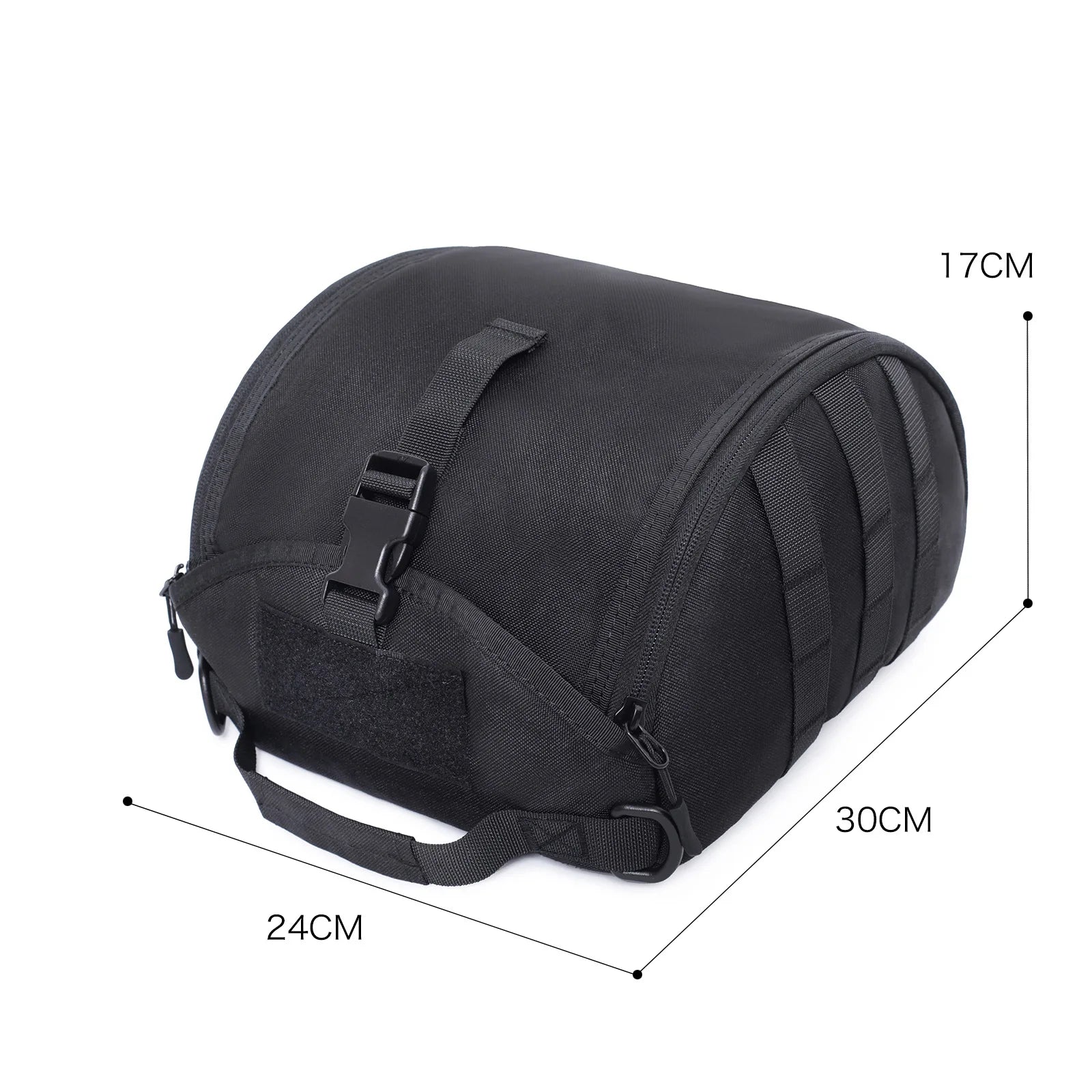 Military-Style Helmet Carrier with MOLLE System - Lamylie