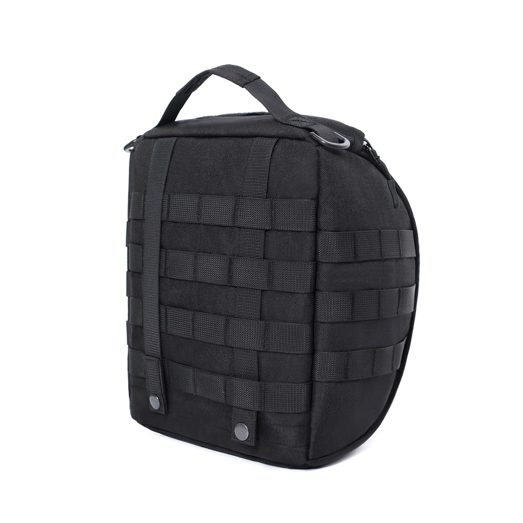 Military-Style Helmet Carrier with MOLLE System - Lamylie