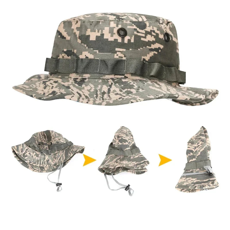 Chapeau boonie d’extérieur à usage tactique - Lamylie