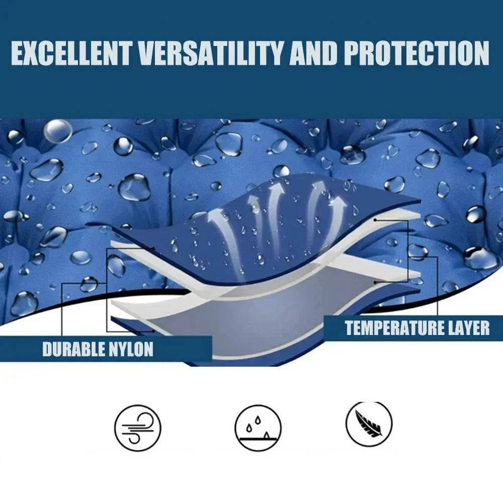 Inflatable Camping Mattress with Integrated Pump – Ultralight Design - Lamylie