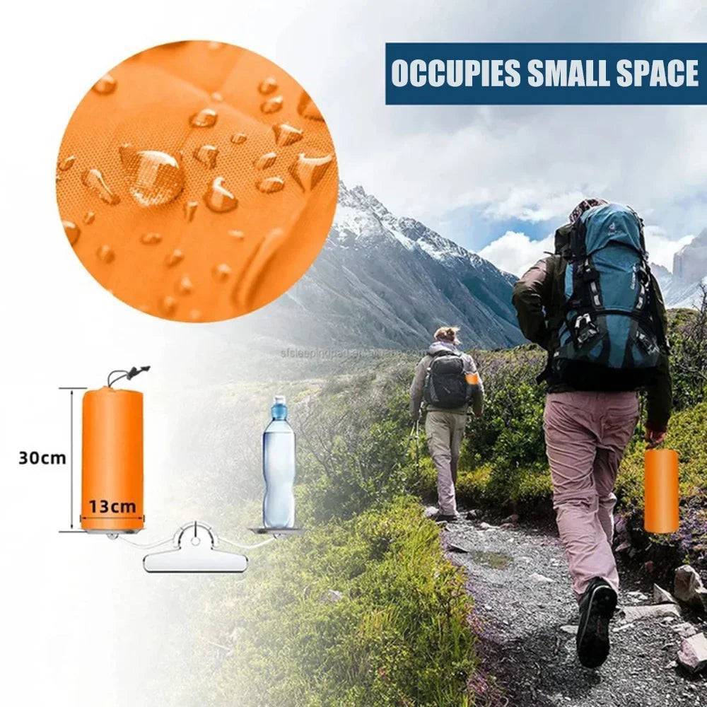 Inflatable Camping Mattress with Integrated Pump – Ultralight Design - Lamylie
