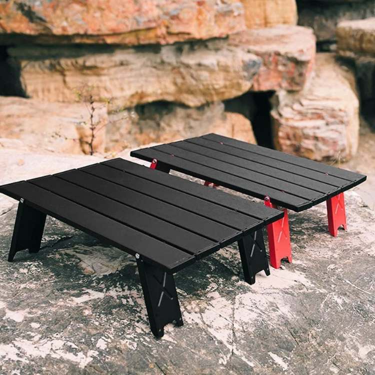 Mesa de picnic ligera, plegable y para exteriores, ideal para camping - Lamylie