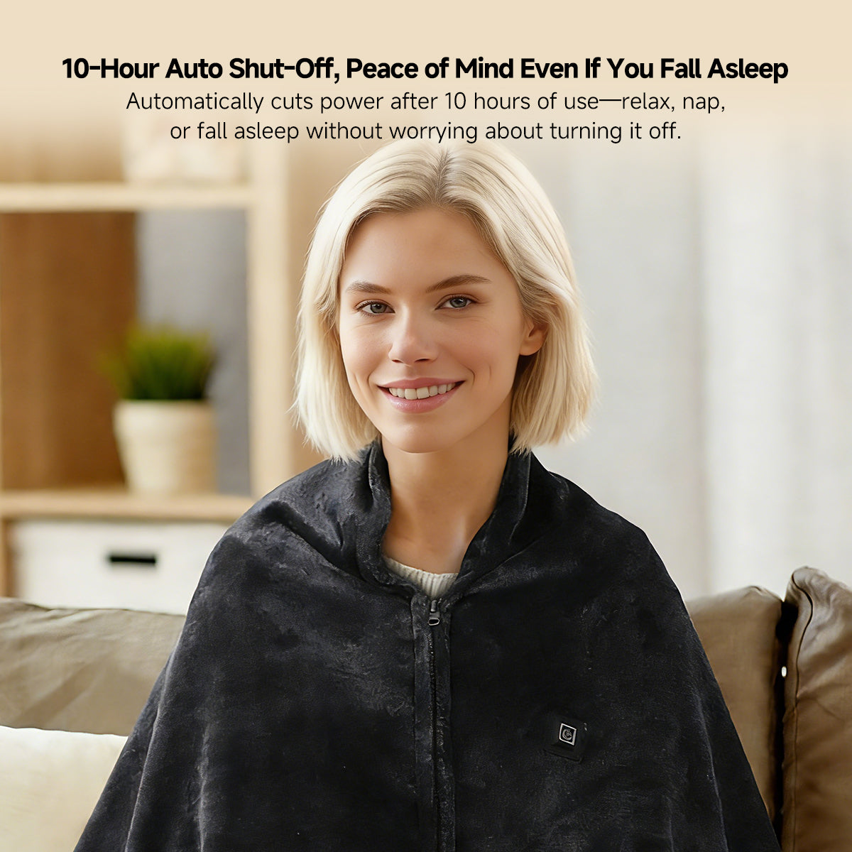 Heated USB Blanket Shawl for Winter Comfort - Lamylie