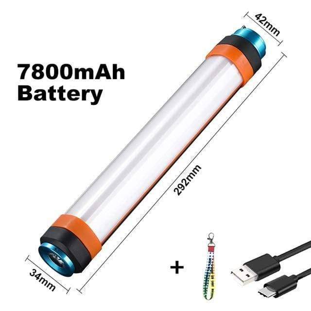 Magnetische LED-Camping-Taschenlampe – per USB wiederaufladbar und vielseitig – Lamylie
