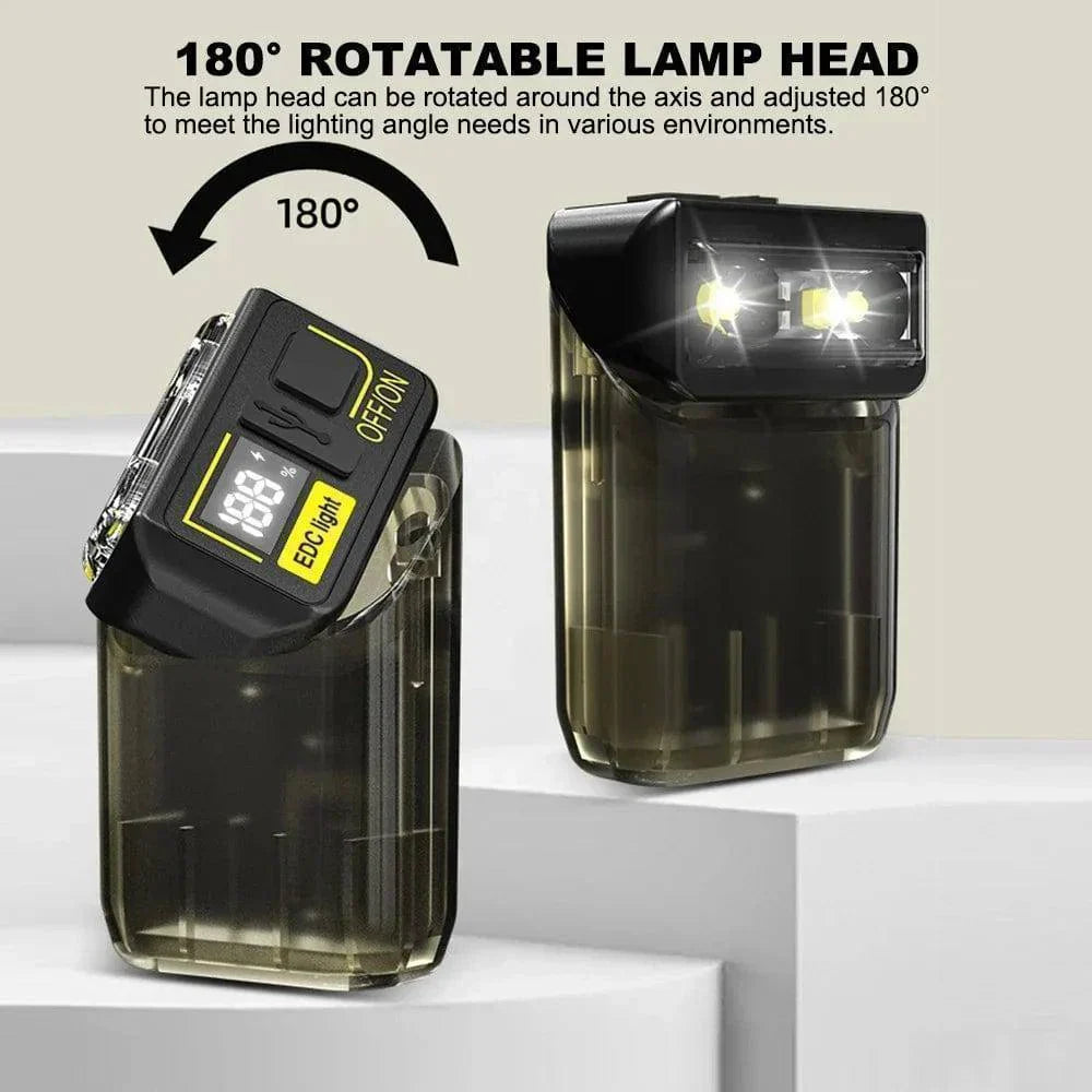 Kompakt, USB-ről újratölthető zseblámpa - Lamylie