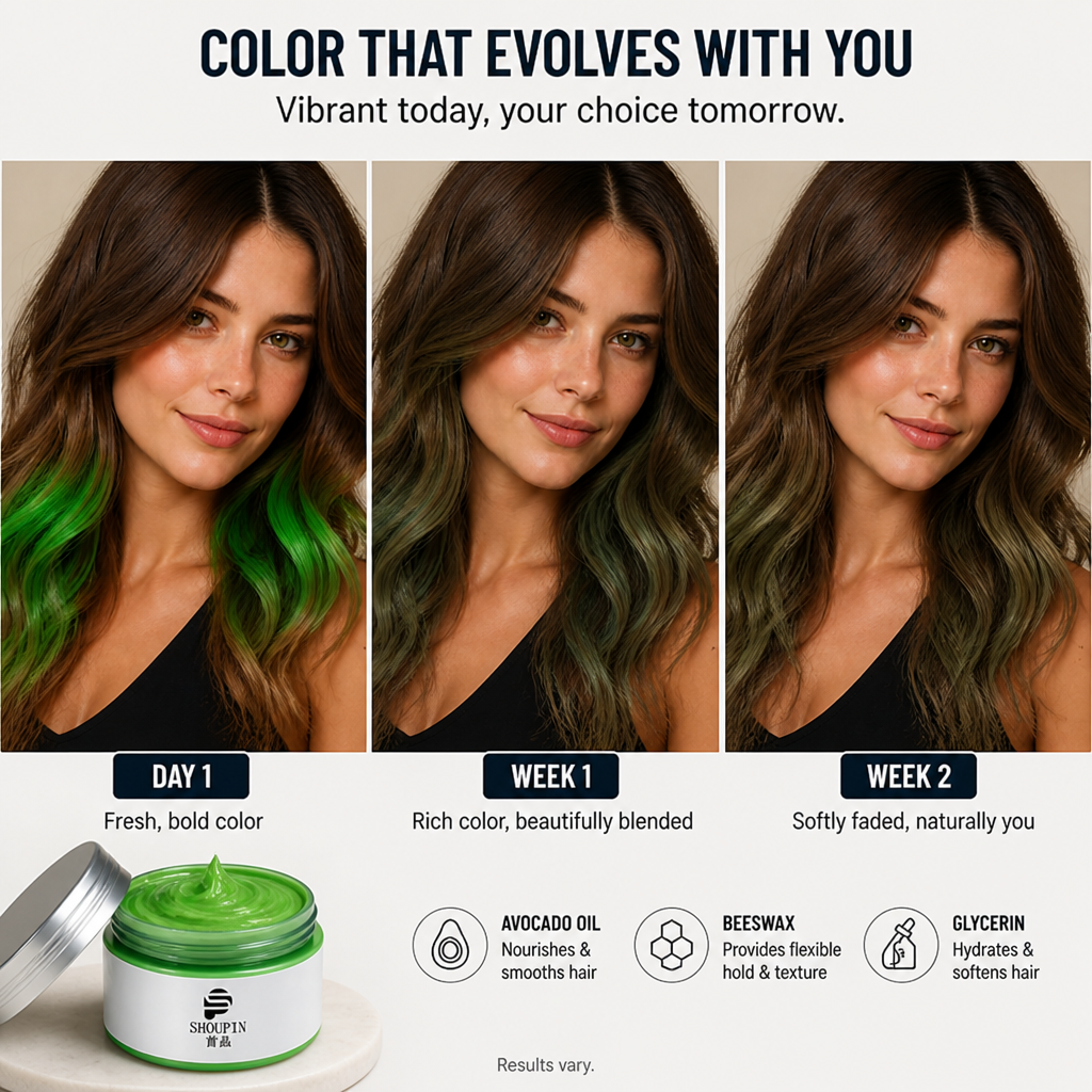 ChromAura — ブリーチ不要。ひと塗りで大胆なカラー、洗い流せるヘアカラー - Lamylie