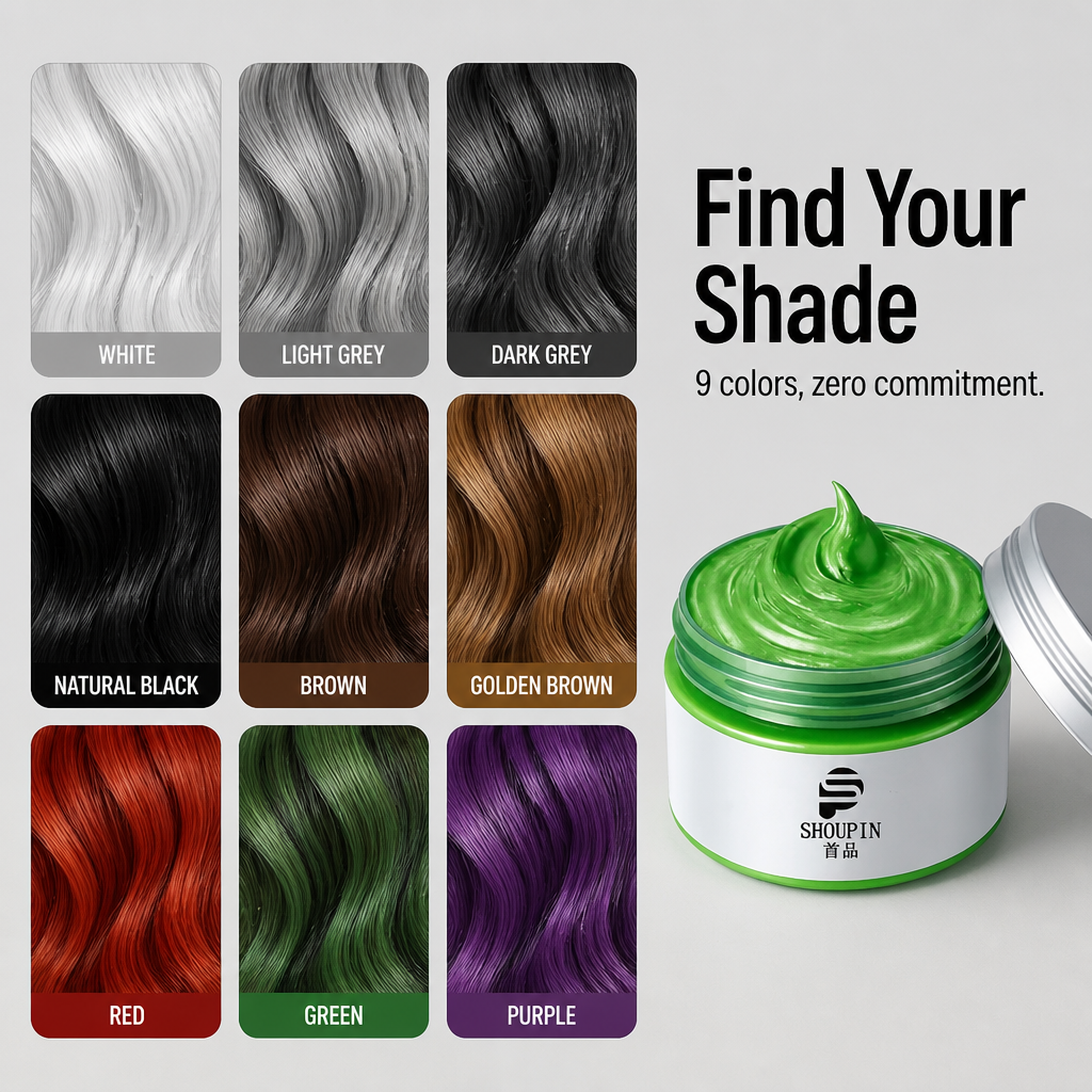 ChromAura — ブリーチ不要。ひと塗りで大胆なカラー、洗い流せるヘアカラー - Lamylie