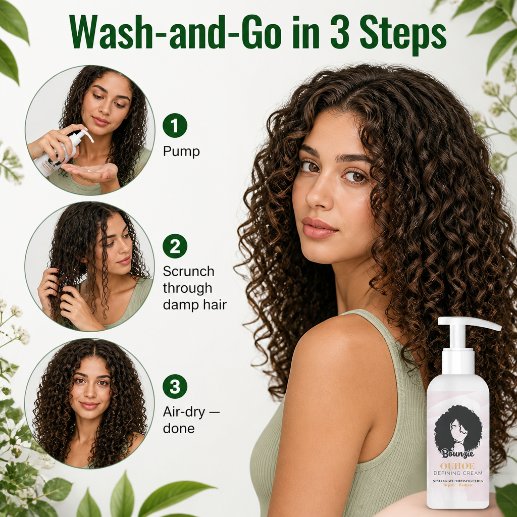 LuxeCurl — Define Soft, Bouncy Curls Without the Crunch, Frizz, or Heat - Lamylie
