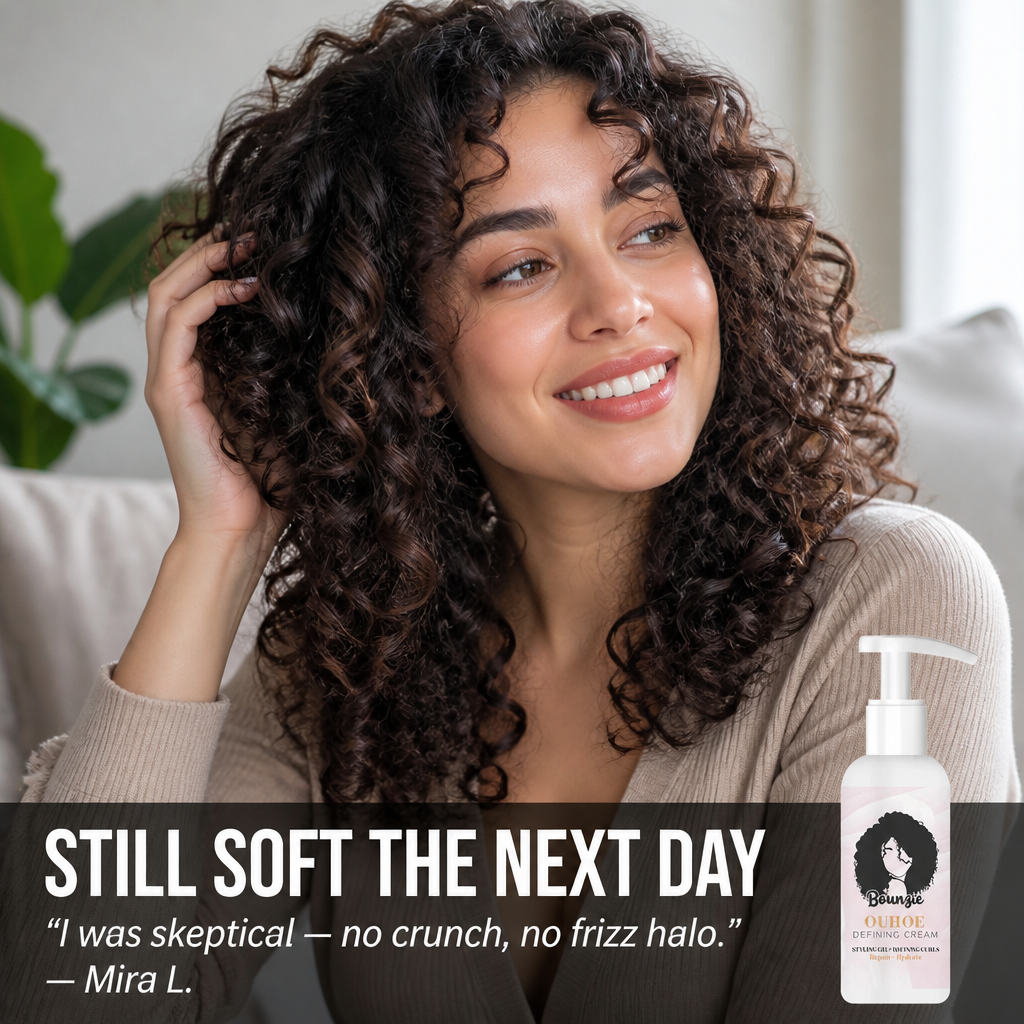 LuxeCurl — Define Soft, Bouncy Curls Without the Crunch, Frizz, or Heat - Lamylie