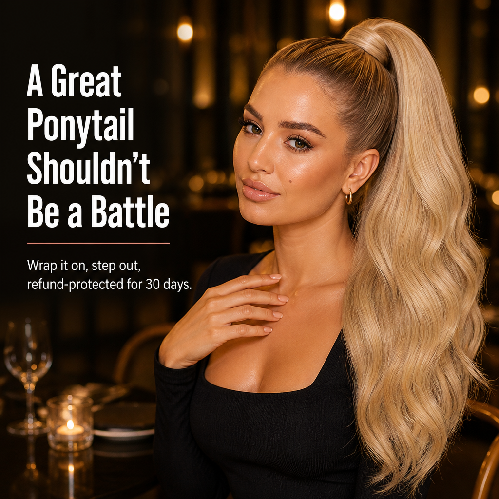 LuxeLift — Wrap On a Thick, Glamorous Ponytail in Seconds Flat - Lamylie