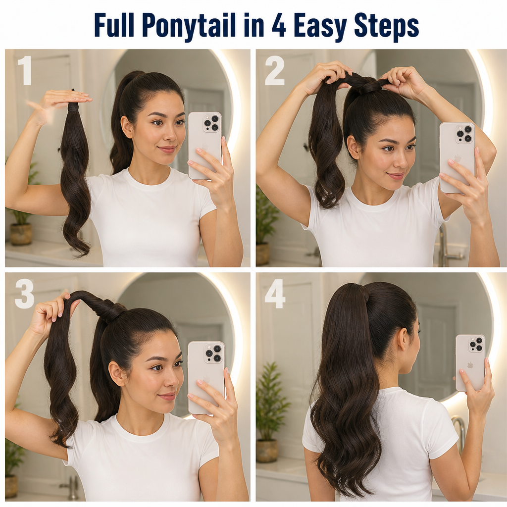 LuxeLift — Wrap On a Thick, Glamorous Ponytail in Seconds Flat - Lamylie