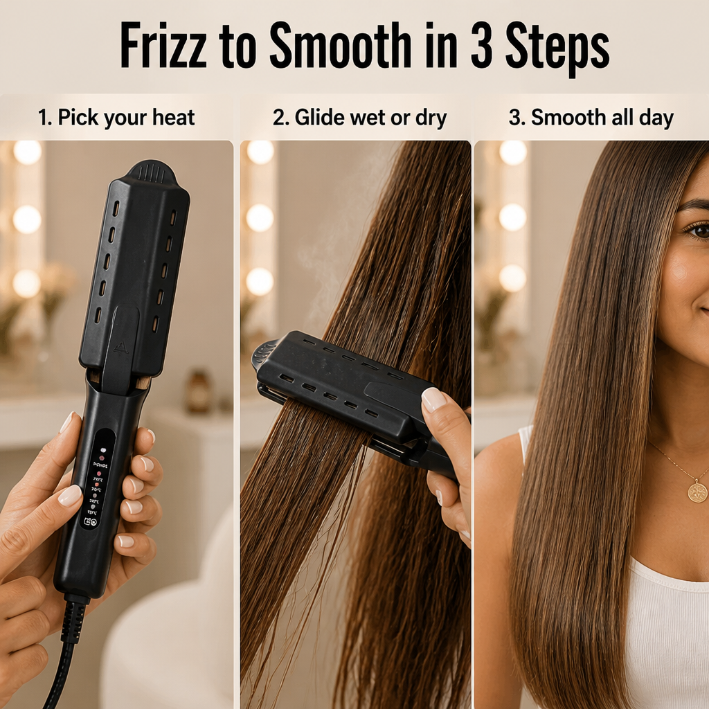 LunaSilk Pro — Steam Your Frizz Smooth and Make It Stay Past Lunch - Lamylie