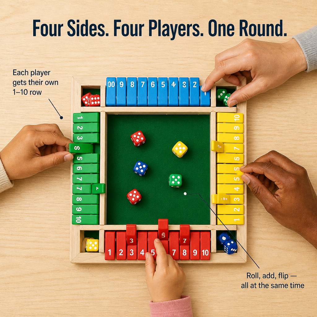 GameFlare — Replace Screen Time With 4-Player Dice Battles Kids Beg For - Lamylie