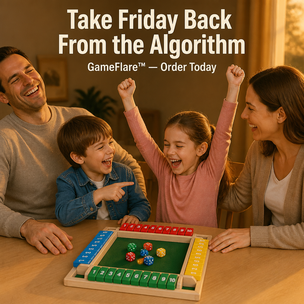GameFlare — Replace Screen Time With 4-Player Dice Battles Kids Beg For - Lamylie