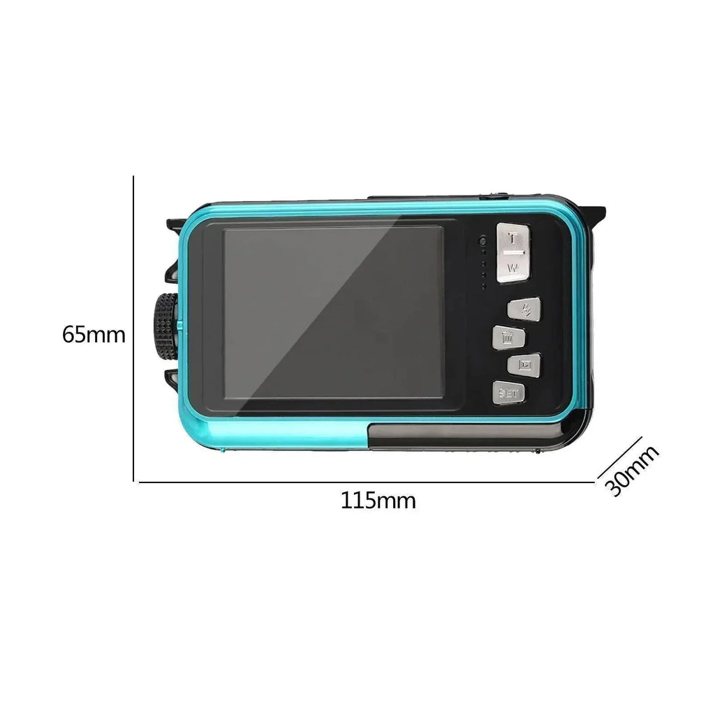 Mini caméscope d’action avec fonctionnalités numériques étanches 1080P - Lamylie