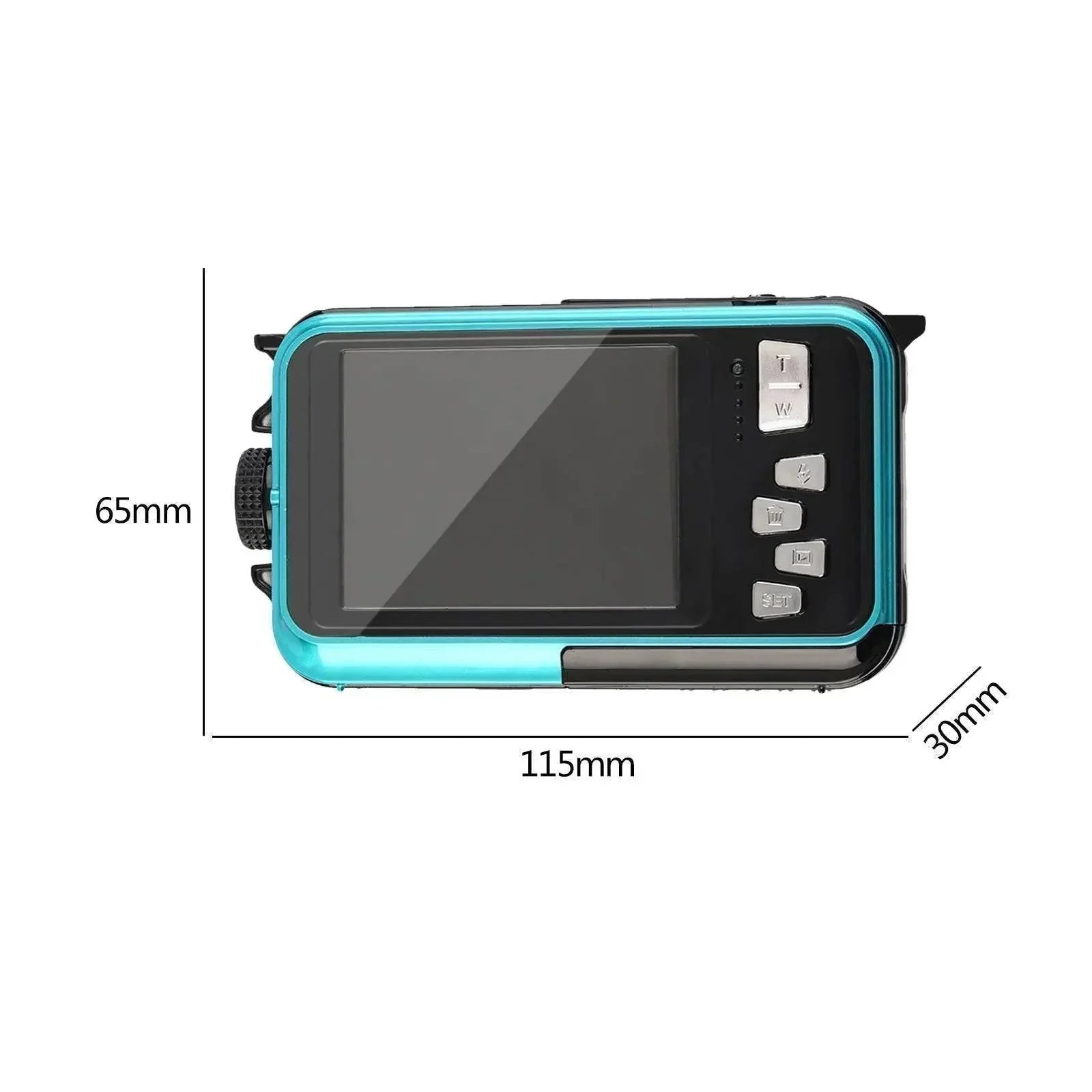 Mini caméscope d’action avec fonctionnalités numériques étanches 1080P - Lamylie