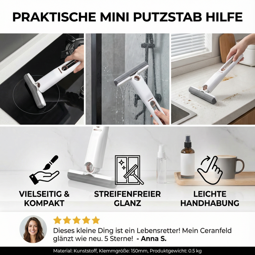 Asta pulente compatta con tergivetro - Lamylie