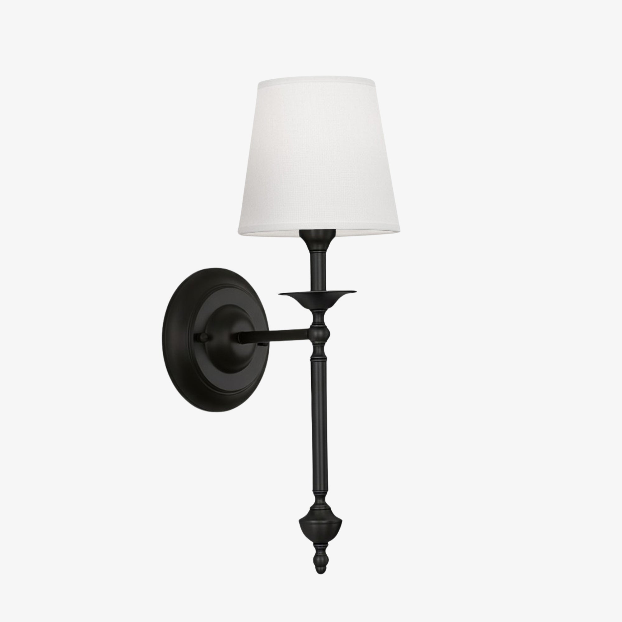 Fabric Wall Lamp with Vintage Copper Finish | Atmospheric Lighting for Hall, Bedroom, and Living Room - Lamylie