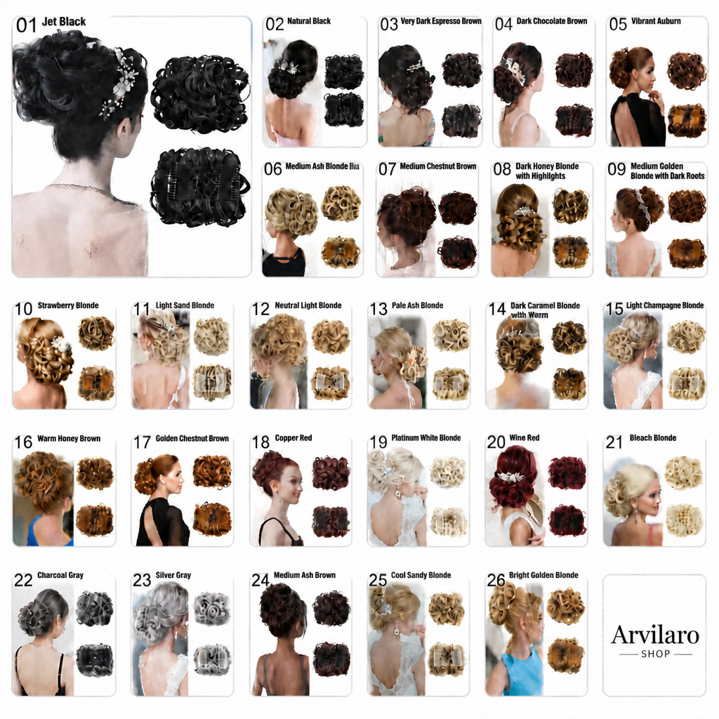 LuxeLoop Curly Bun Band — Sofort auffälliges Volumen und müheloses Selbstbewusstsein entfesseln – Lamylie