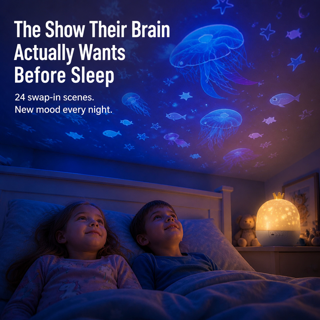 RadiantDreams — End Bedtime Battles With 24 Sky and Ocean Projection Scenes - Lamylie