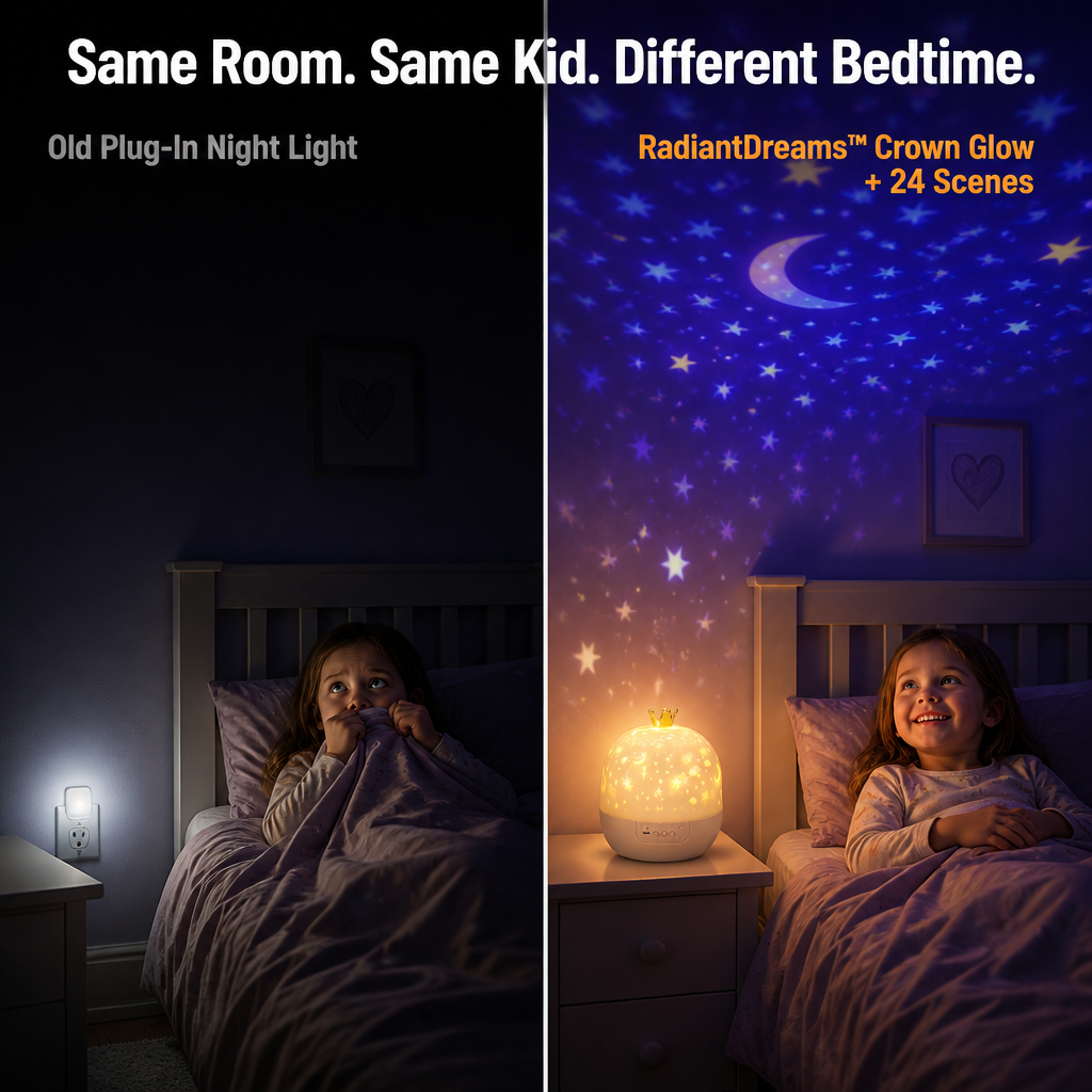 RadiantDreams — End Bedtime Battles With 24 Sky and Ocean Projection Scenes - Lamylie