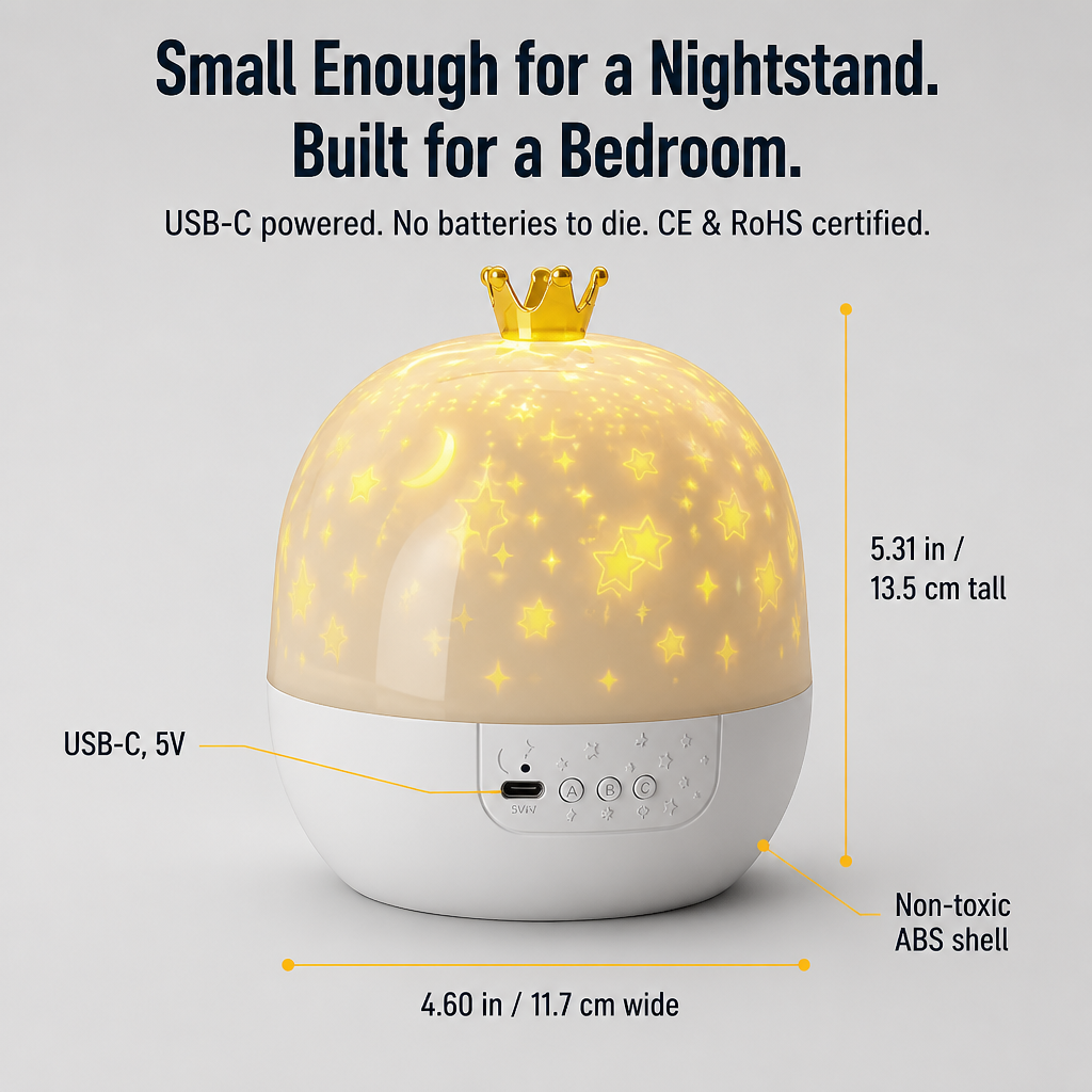 RadiantDreams — End Bedtime Battles With 24 Sky and Ocean Projection Scenes - Lamylie