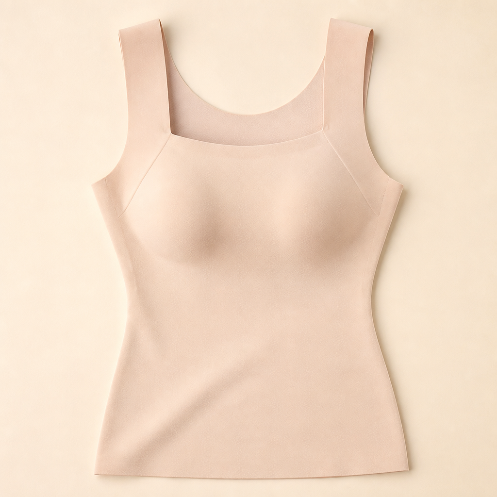 EmberaFit – Seamless Sculpting Tank with Built-In Shelf Bra - Lamylie