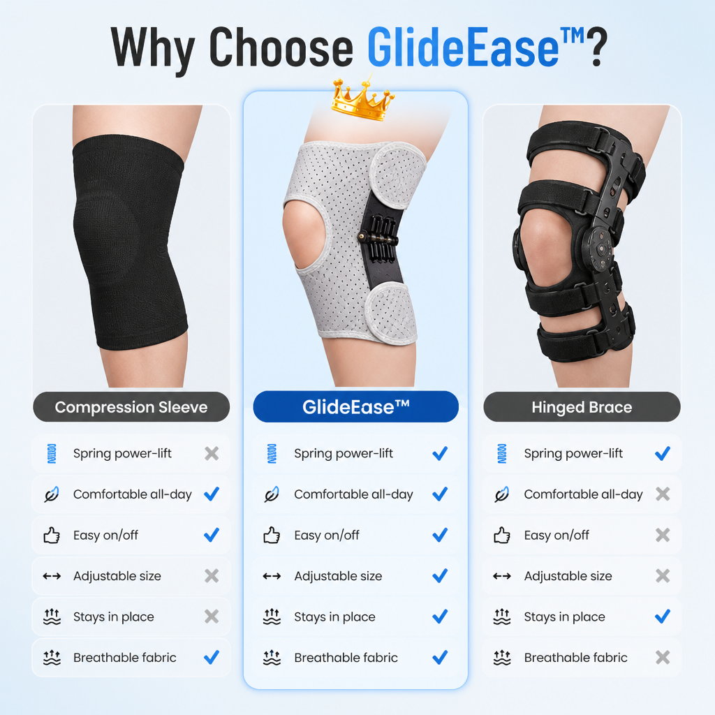 GlideEase — Znovu vystoupejte schody bez držení zábradlí - Lamylie